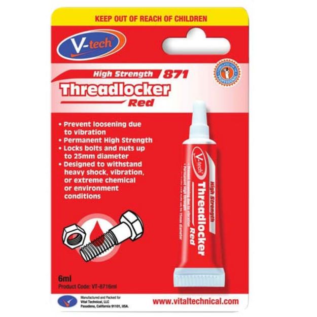 Picture of Studlock | Red | 6ml