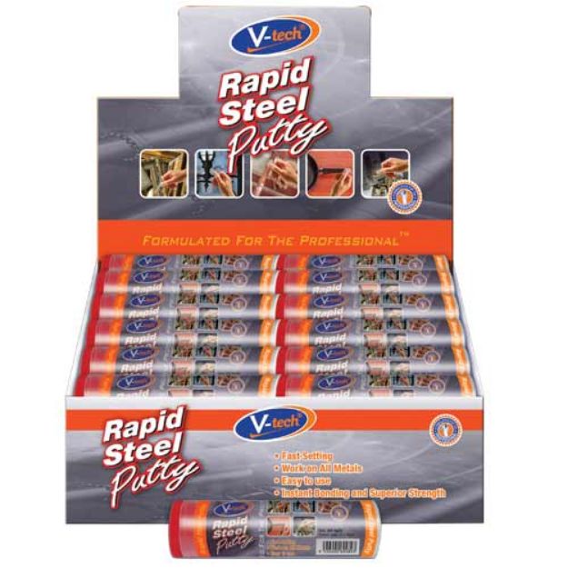 Picture of Rapid Steel Putty Display Carton