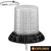 Picture of Amber LED Clear Lens Single Bolt Explorer Beacon