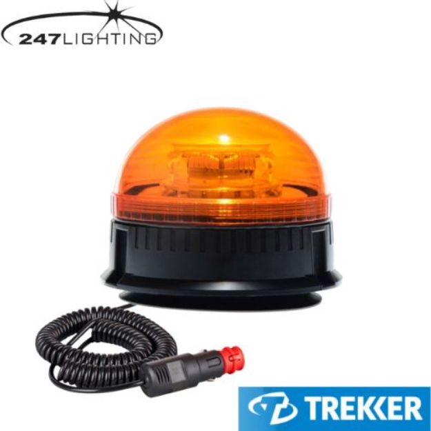 Picture of Amber LED Magnetic / 3 Bolt Trekker Beacon 
