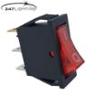 Picture of Illuminated Rocker Switch | Red | 12*30mm