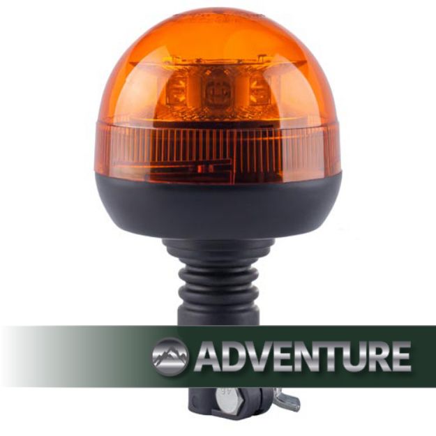 Picture of Amber LED Flexi Pole Mount Compact Adventure Beacon 
