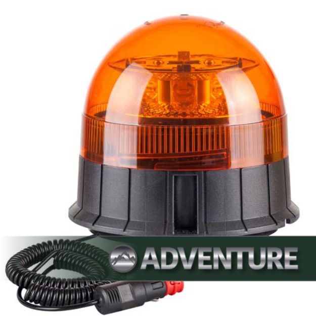 Picture of Amber LED Magnetic / 3 Bolt Adventure Beacon