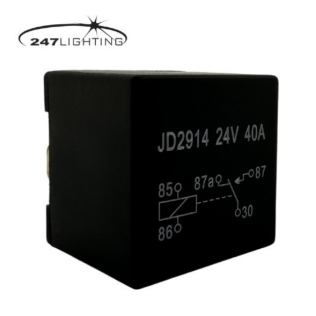Picture of RELAY 24V 40 AMP 5 PIN ON/ON