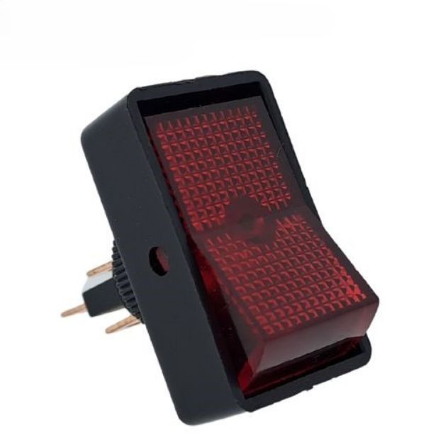 Picture of ROCKER ON/OFF ILLUM SWITCH RED 12.5MM