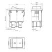 Picture of Mini Rocker Switch |14.9*20.9mm