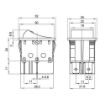 Picture of Green Illuminated Rocker Switch | 22*30.mm