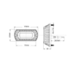 Picture of 247 LIGHTING · LED DIRECT LAMP10/30V SURF MT