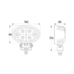 Picture of 6" LED Oval Work Lamp 