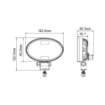 Picture of 6" LED Oval Trekker Work Lamp