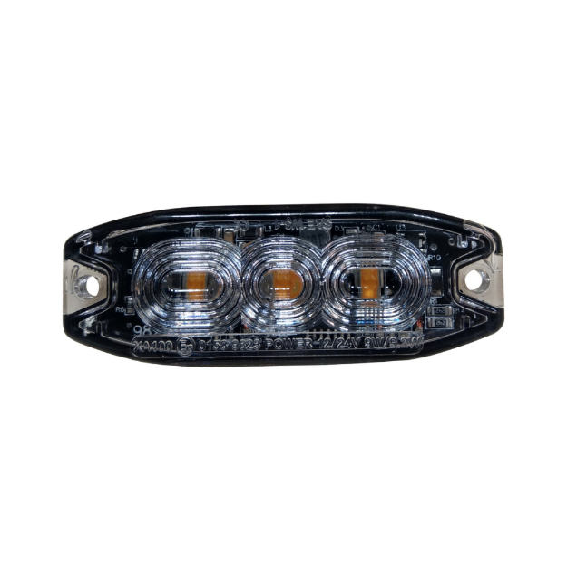 Picture of LED Directional Warning Light | Red | Reg 10 | Slimline
