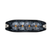 Picture of LED Directional Warning Light | Red | Reg 10 | Slimline