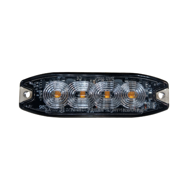 Picture of LED Directional Warning Light | Red | Reg 10 | Slimline