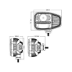 Picture of Combo LED Head Light (Right) | RHD