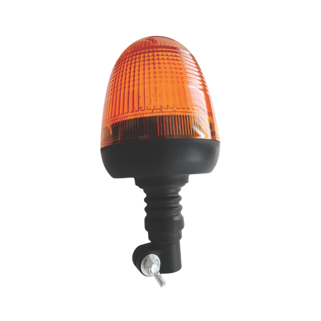 Picture of Amber Pole Mount Rotating Bulb Beacon