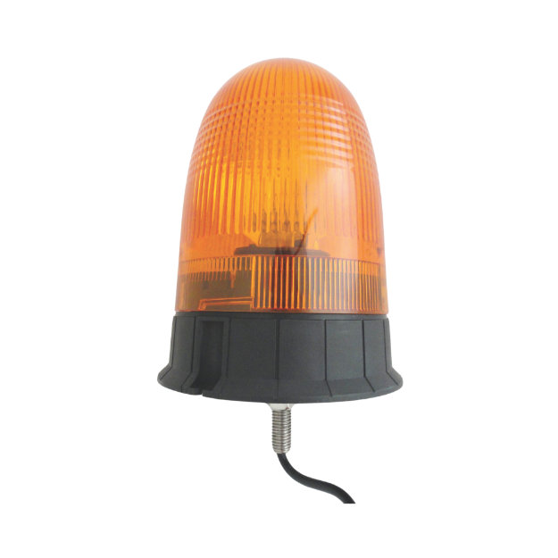 Picture of Amber Single Bolt Rotating Bulb Beacon